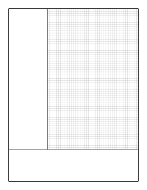 Cornell Note-taking 8lpi Heavy Graph Paper