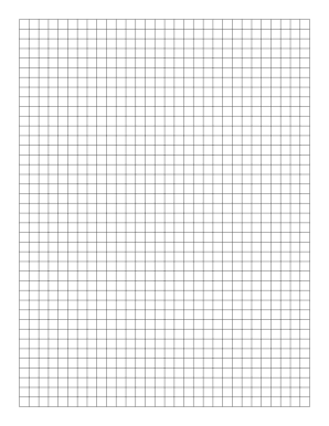 Simple Grid 30x40 Black Graph Paper