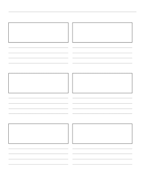 Storyboard 3x1 6up Graph Paper