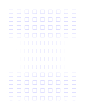 1cm Squares Graph Paper