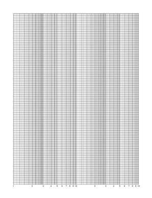 Logarithmic Double X Axis Graph Paper