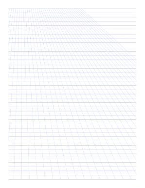 Single Point Perspective Off Page Left Graph Paper