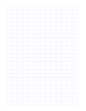 Genkoyoushi 1cm G-Guide Graph Blue Paper