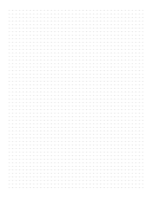 Dot Lines - Grey Graph Paper