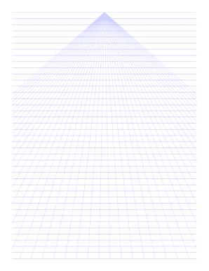 Single Point Perspective On Page Center Graph Paper