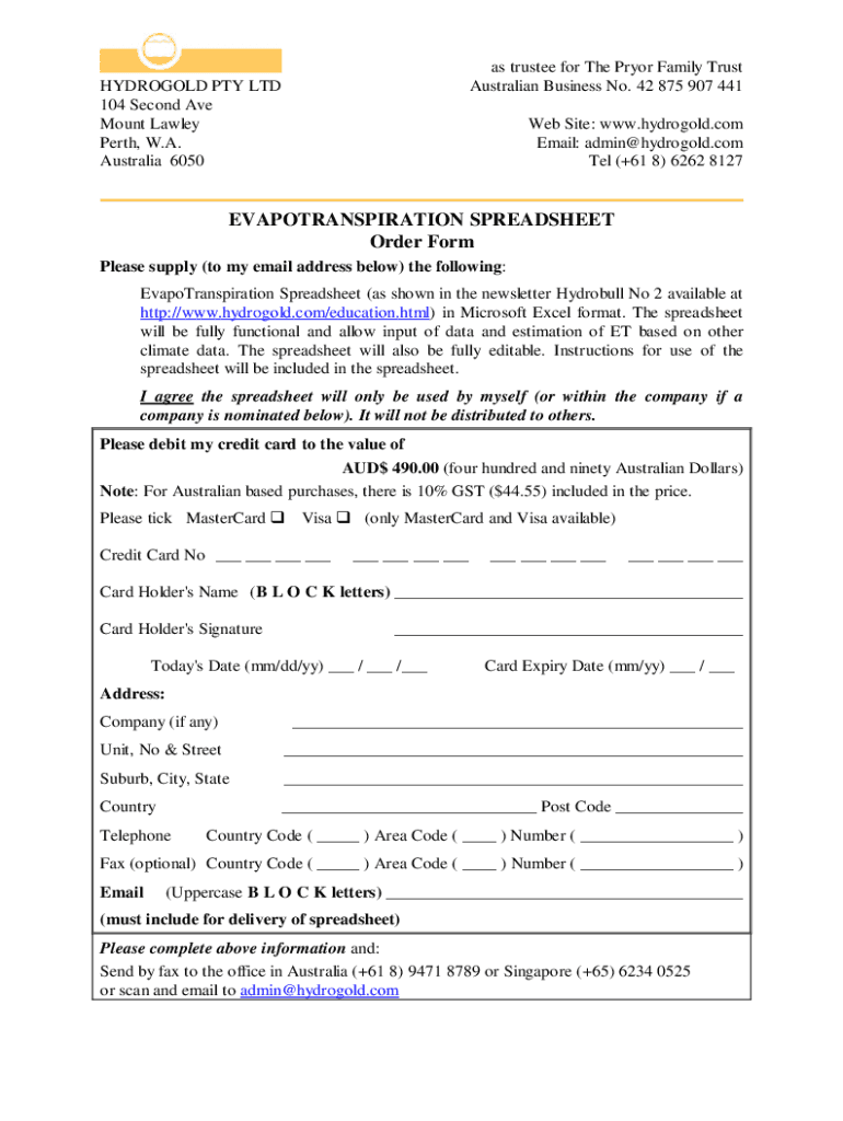 Form preview
