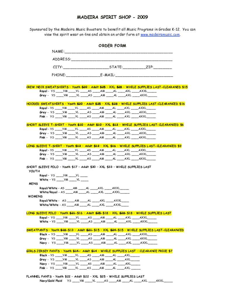 Form preview