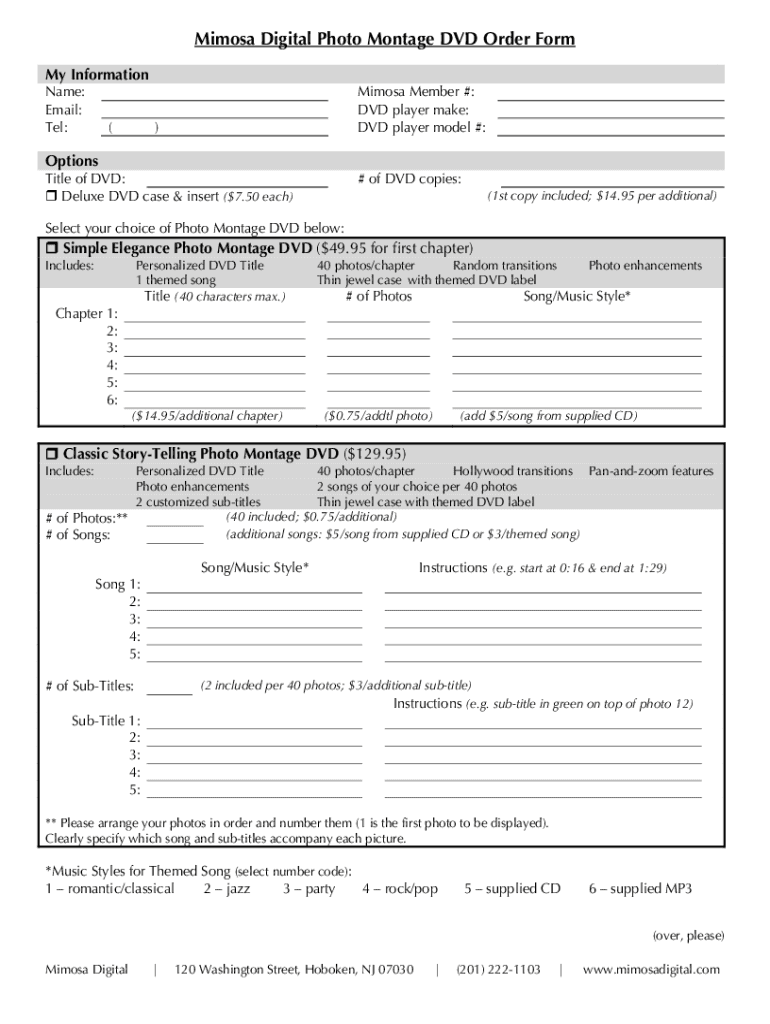 Form preview
