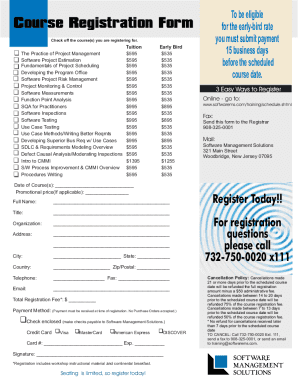FREE 9+ Workshop Registration Forms in PDFTraining Application Form Template JotFormFREE 9+ Workshop Registration Forms in PDFFREE 9+ Workshop Registration Forms in PDF