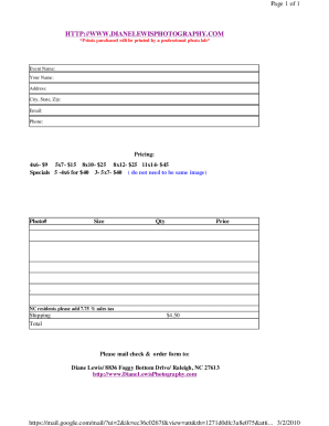 Form preview