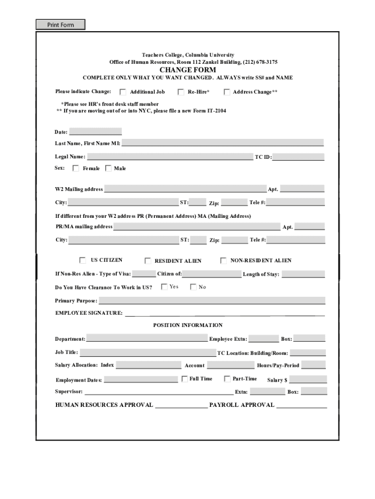 Form preview