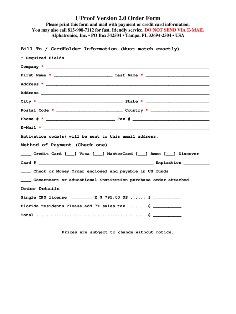 Form preview