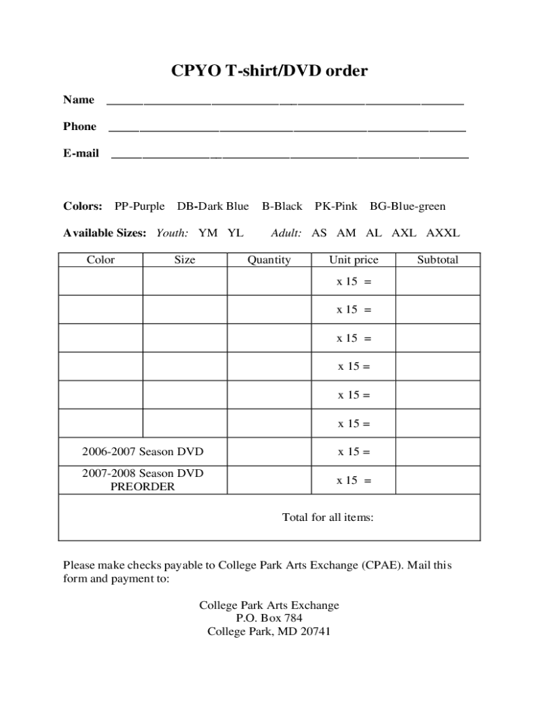 Form preview