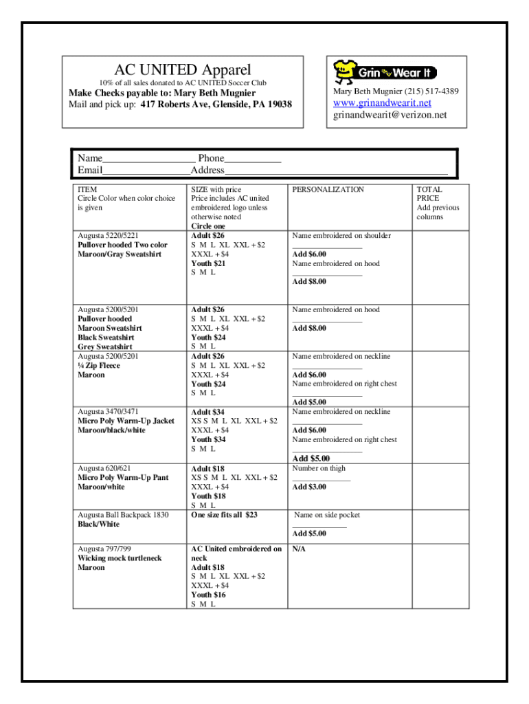 Form preview