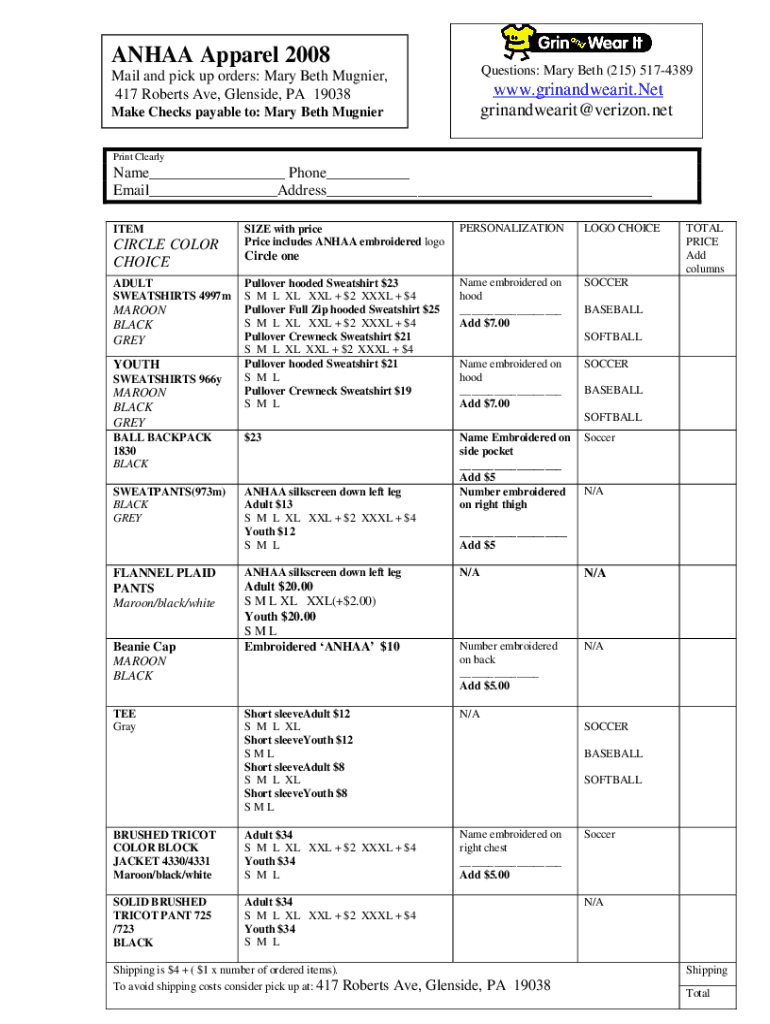 Form preview