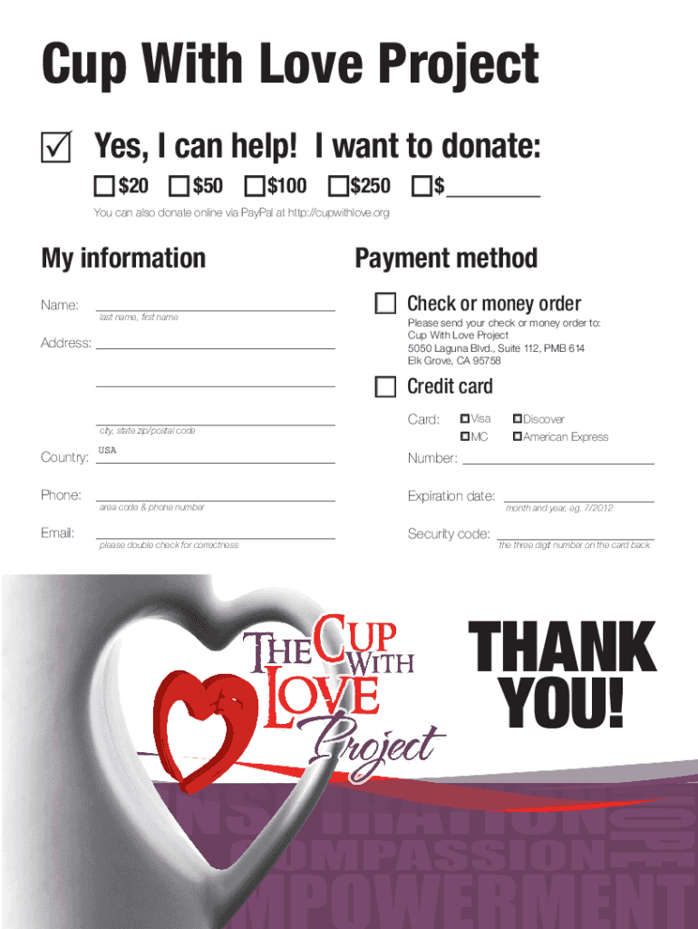 Fillable Online FREE 12+ Sample Donation Request Forms in PDF Word ...