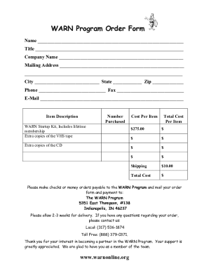 Form preview
