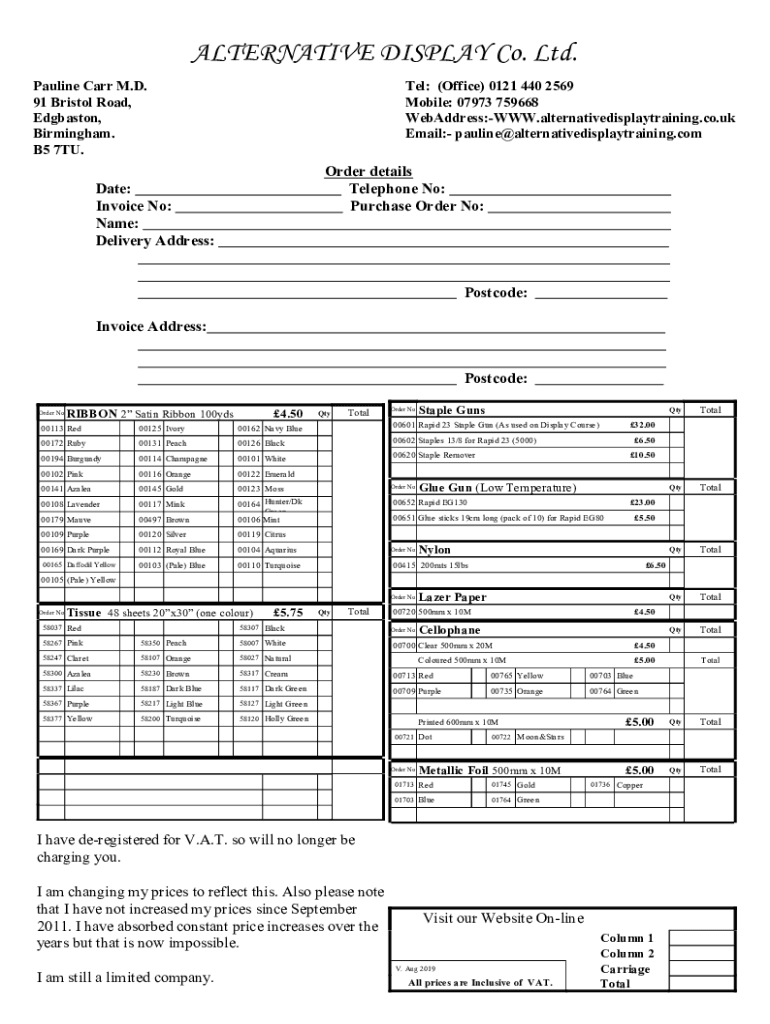 Form preview