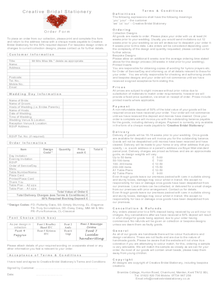 Form preview