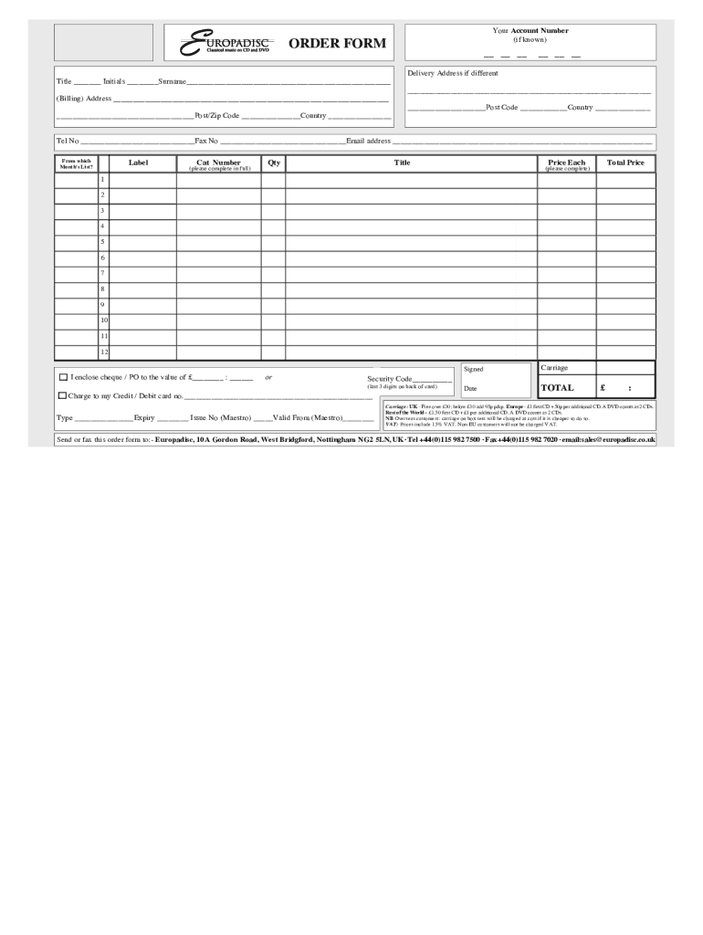 Form preview