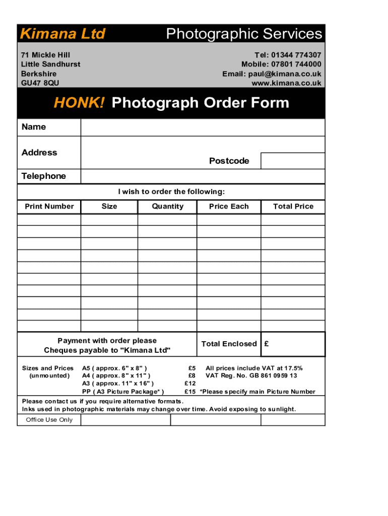 Form preview