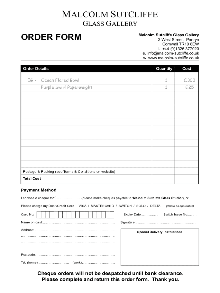 Form preview
