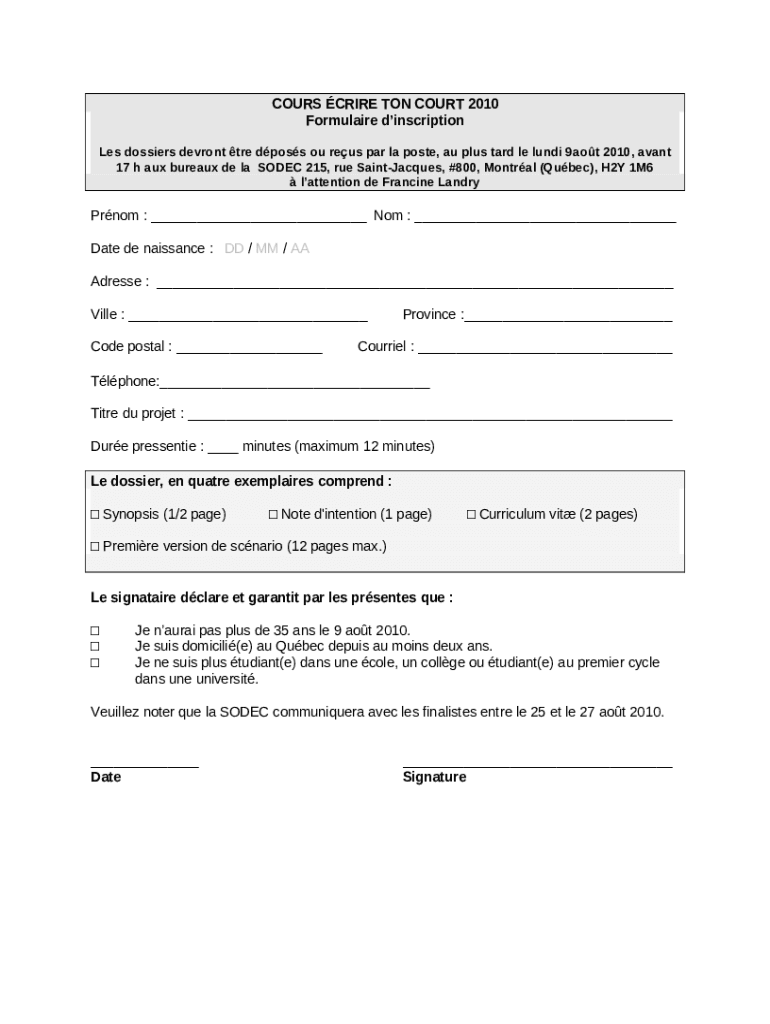 Form preview