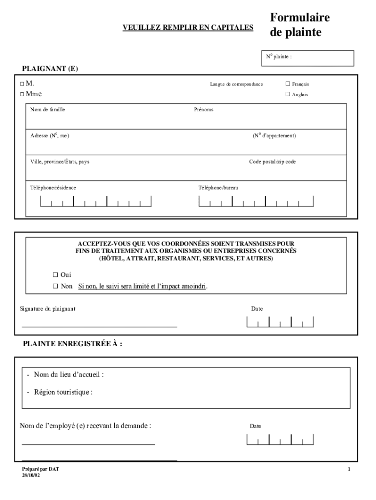 Form preview