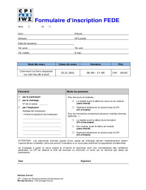 Form preview