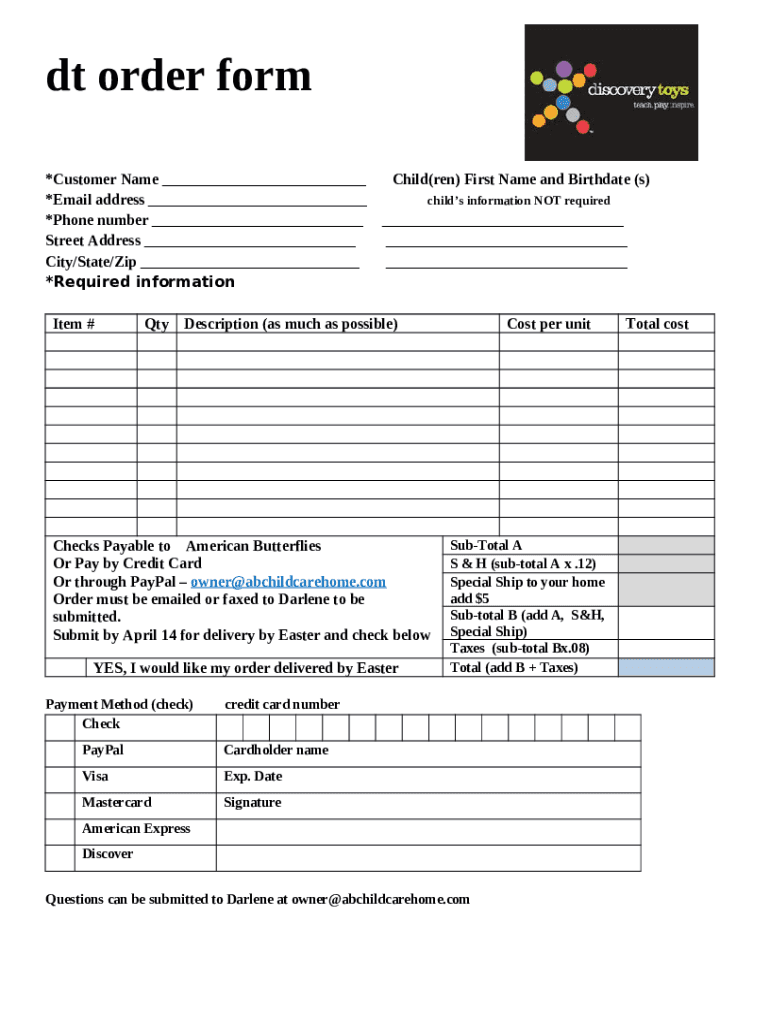 Form preview