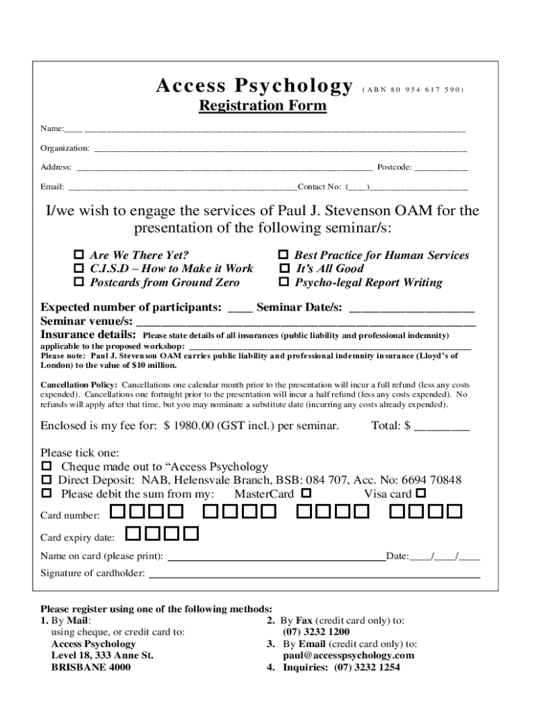 Form preview