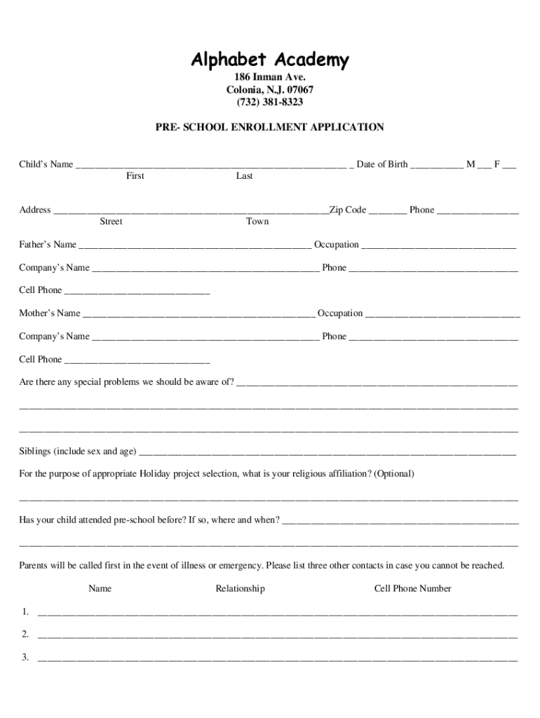 Form preview