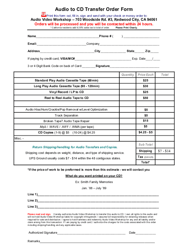 Form preview
