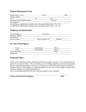 Form preview