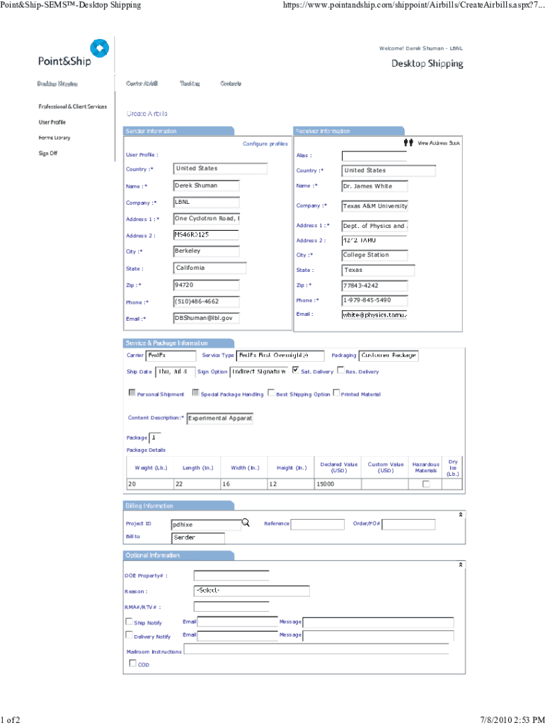 Form preview
