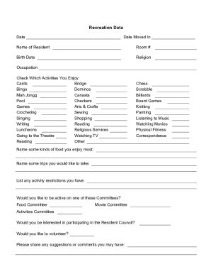 Form preview