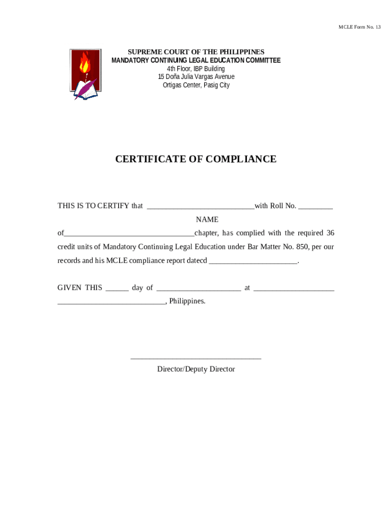 Mcle Form No 3 Fill Out And Sign Printable Pdf Templa vrogue.co