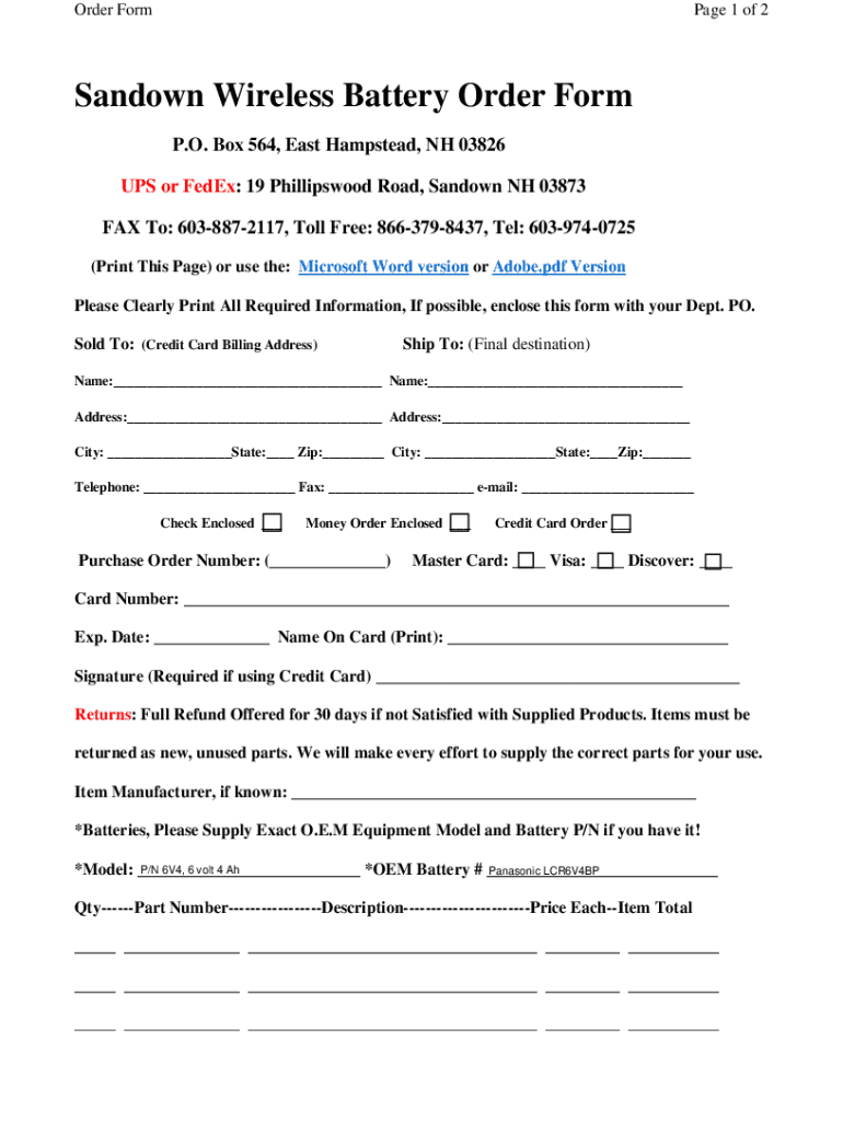 Form preview