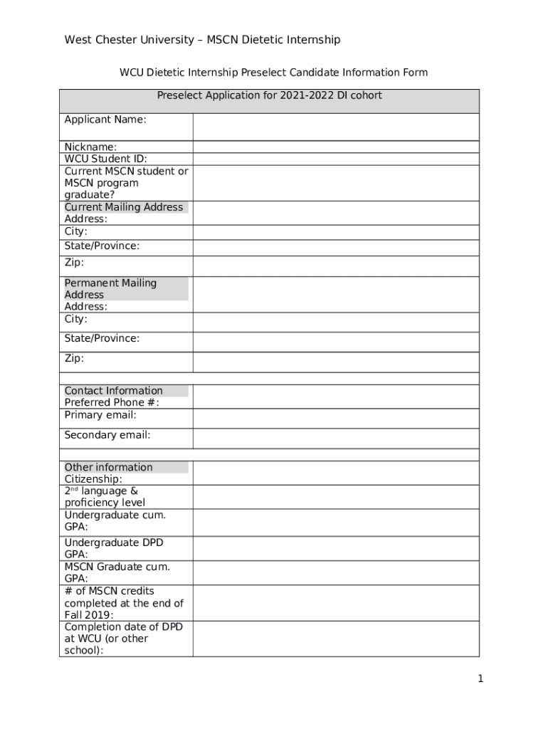 Form preview