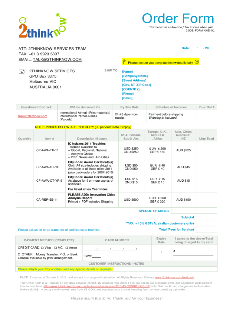 Form preview
