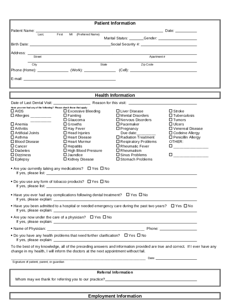 Marital StatusGender Doc Template pdfFiller