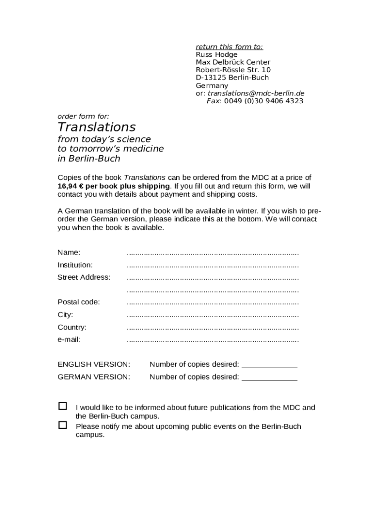 Form preview