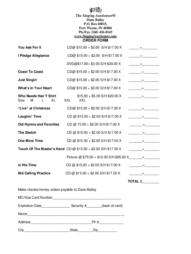 Form preview