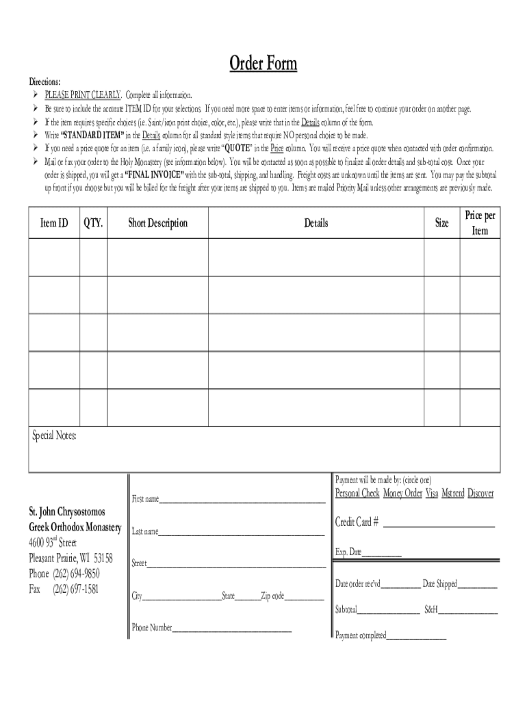 Form preview