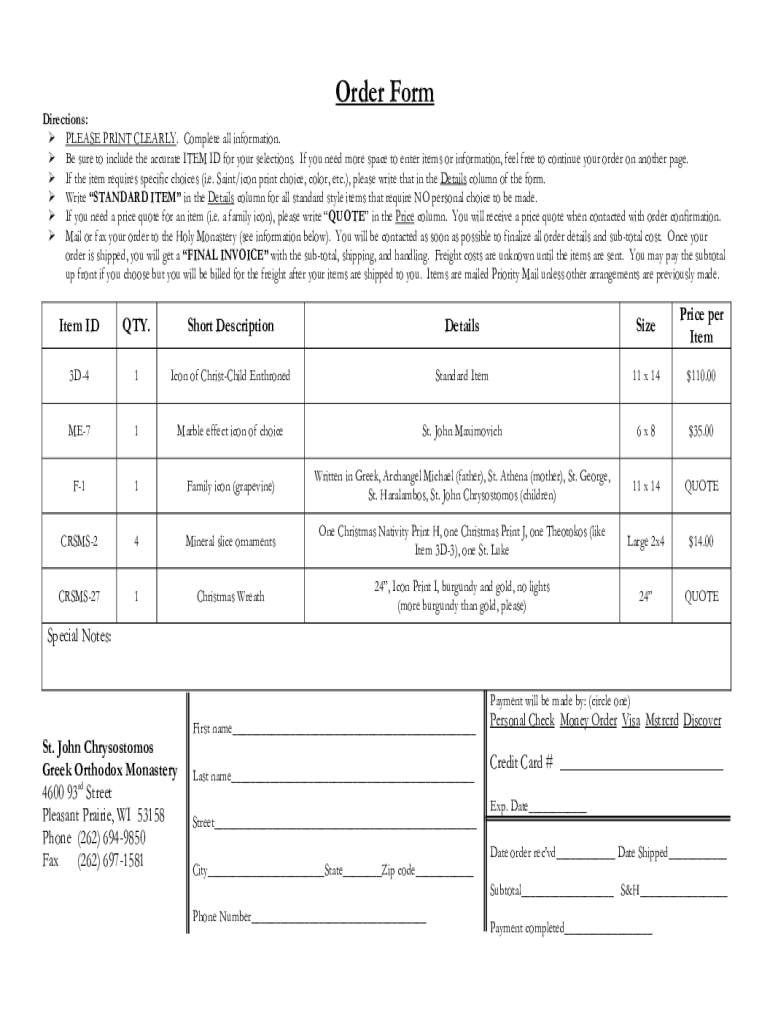 Form preview