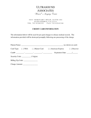 Fillable Online Records Release Payment Form Fax Email Print - pdfFiller