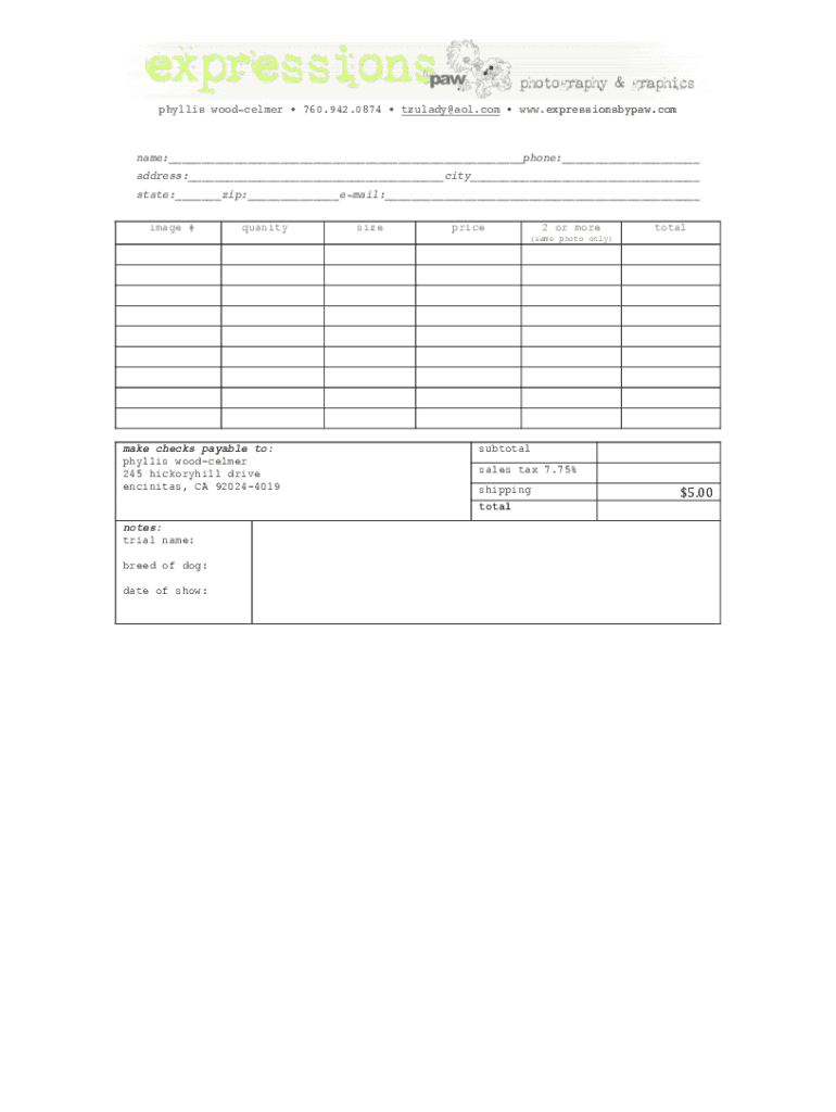 Form preview