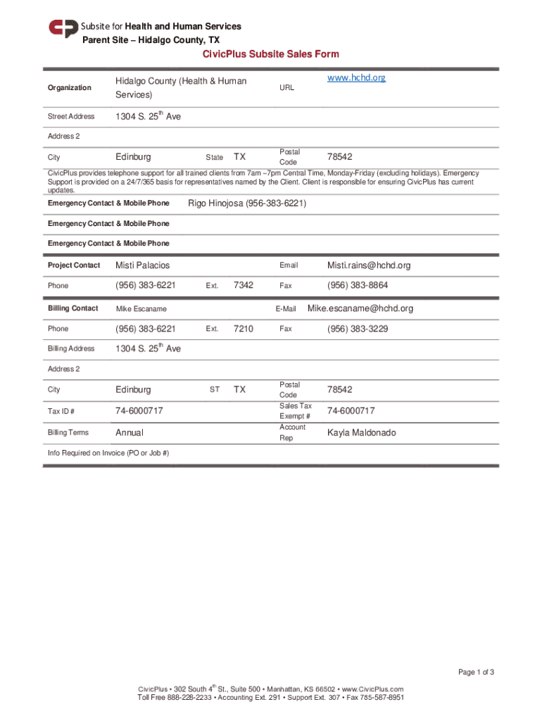 Form preview