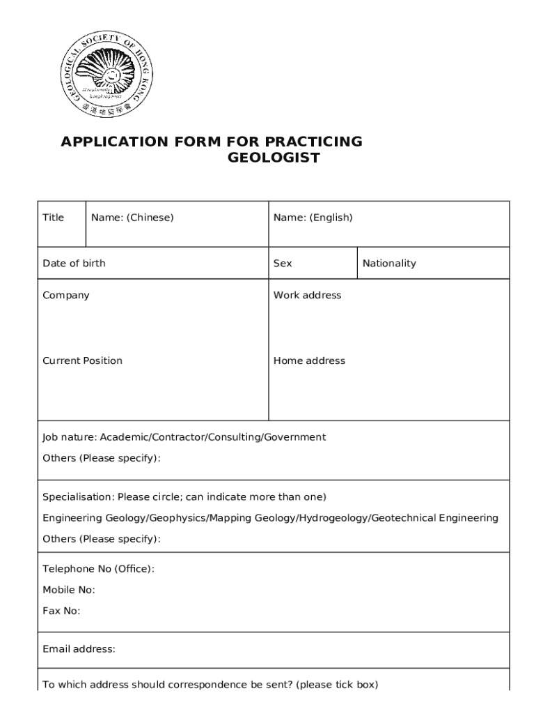 APPLICATION FOR PRACTICING Doc Template | pdfFiller