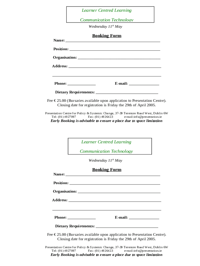 Form preview